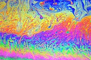 Soap Bubble Iridescence #1 Photograph by Science Photo Library