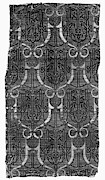 Spain Textile, 14th Century #1 Painting by Granger