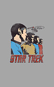 Star Trek - Federation Men #1 Digital Art by Brand A