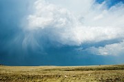 Stormy Sky Over Fields #1 Photograph by Science Photo Library