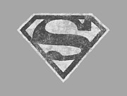 Superman - Grey S #1 Digital Art by Brand A