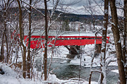 Taftsville Covered Bridge #1 Photograph by Jeff Folger