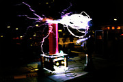 Tesla Coil #1 Photograph by Science Photo Library
