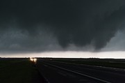 Tornado Forming Over Road #1 Photograph by Science Photo Library