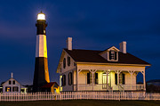 Twilight at Tybee Island Light Station Tybee Island Georgia #1 Photograph by Dawna Moore Photography
