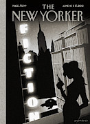 Big City Noir Painting by Birgit Schoessow