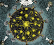 Volcanoes, Mundus Subterraneus, 1664 #1 Photograph by Science Source