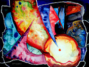 Watercolor Fantasy #1 Painting by Frank Robert Dixon
