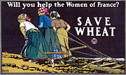 Wwi Food Supply, 1918 #1 Painting by Granger