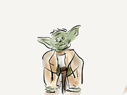 Yoda #1 Digital Art by Jerry Fess Yoda #1 Digital Art by Jerry Fess