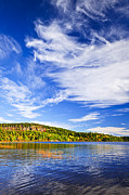 Fall forest and lake 5 Photograph by Elena Elisseeva