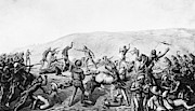 Little Bighorn, 1876 Painting by Cassilly Adams Little Bighorn, 1876 Painting by Cassilly Adams