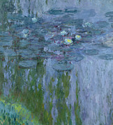 Waterlilies Painting by Claude Monet