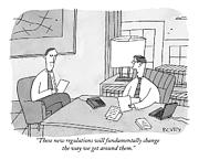 These New Regulations Will Fundamentally Change Drawing by Peter C. Vey