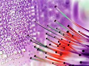 Fibre Optics #12 Photograph by Science Photo Library