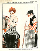 1920s France La Vie Parisienne Magazine #123 Drawing by The Advertising Archives