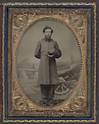 Civil War Soldier, C1863 #13 Painting by Granger Civil War Soldier, C1863 #13 Painting by Granger