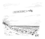 New Yorker September 12th, 2005 Drawing by Christopher Weyant