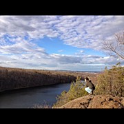 1.5 Mile Mark Today With My Son. #hike #15 Photograph by Craig Szymanski