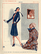 1920s France La Vie Parisienne Magazine #157 Drawing by The Advertising Archives