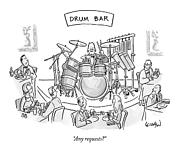 Any Requests? Drawing by Robert Leighton