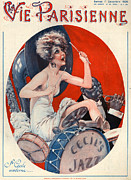 1920s France La Vie Parisienne Magazine #185 Drawing by The Advertising Archives