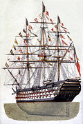 18th Century Warship Photograph by Science Photo Library