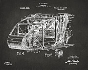 1917 Glenn Curtiss Aeroplane Patent Artwork 3 - Gray Digital Art by Nikki Marie Smith 1917 Glenn Curtiss Aeroplane Patent Artwork 3 - Gray Digital Art by Nikki Marie Smith