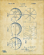 1929 Basketball Patent Artwork - Vintage Digital Art by Nikki Marie Smith