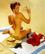 1950's Pin Up Girl Photograph by Action