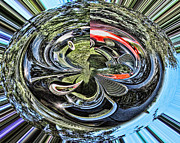 1956 Studebaker Hawk Abstract Photograph by Ron Roberts