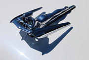 1961 Nash Winged Goddess Metropolitan Coupe Hood Ornament Photograph by Jani Freimann