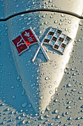 1966 Chevrolet Corvette Sting Ray Hood Emblem Photograph by Jill Reger