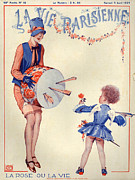 1920s France La Vie Parisienne Magazine #2 Drawing by The Advertising Archives