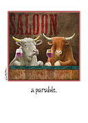 A Parable... #1 Painting by Will Bullas