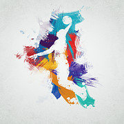 Basketball Player #5 Digital Art by Aged Pixel