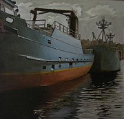 Bering Sea Painting by Thu Nguyen Bering Sea Painting by Thu Nguyen