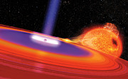 Black Hole Painting by Don Dixon