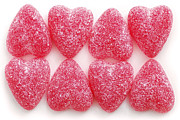 Candy hearts 1 Photograph by Elena Elisseeva