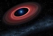 Debris Ring Around A White Dwarf Star #2 Photograph by Science Photo Library