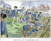 French & Indian War, 1758 #2 Drawing by Granger