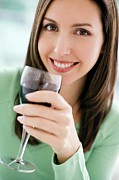 Glass Of Red Wine #2 Photograph by Science Photo Library