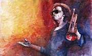 Jazz Miles Davis #2 Painting by Yuriy Shevchuk
