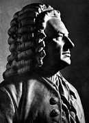 Johann Sebastian Bach Portrait Photograph by English School