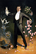 Magician 1899 #3 Photograph by Photo Researchers