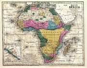 Map Of Africa #2 Photograph by Science Photo Library