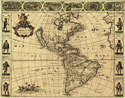Map Of The Americas #2 Photograph by Science Photo Library