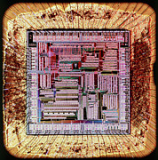 Microprocessor Chip #2 Photograph by Science Photo Library