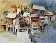 Take Time For A Latte Painting by Anthony Coulson
