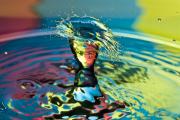 Water Splash Having a Bad Hair Day Photograph by Anthony Sacco
